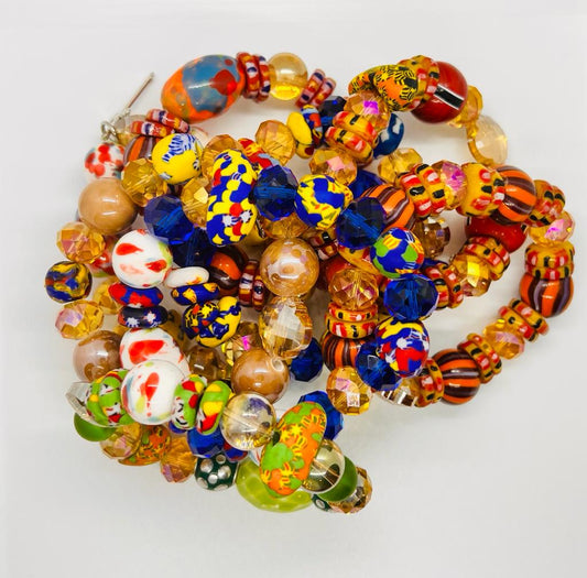 Precious Colors Crystal Beads Bracelet