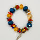 Vibrant Crystal Beads Bracelet