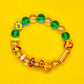 Green and Blue Beads Bracelet