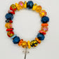 Vibrant Crystal Beads Bracelet