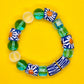 Green and Blue Beads Bracelet