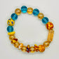 Green and Blue Beads Bracelet