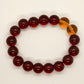 Burgundy Crystal Beads Bracelet