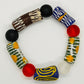 Multi-Color Africa Beads Bracelet