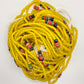 Yellow and Red Waist beads