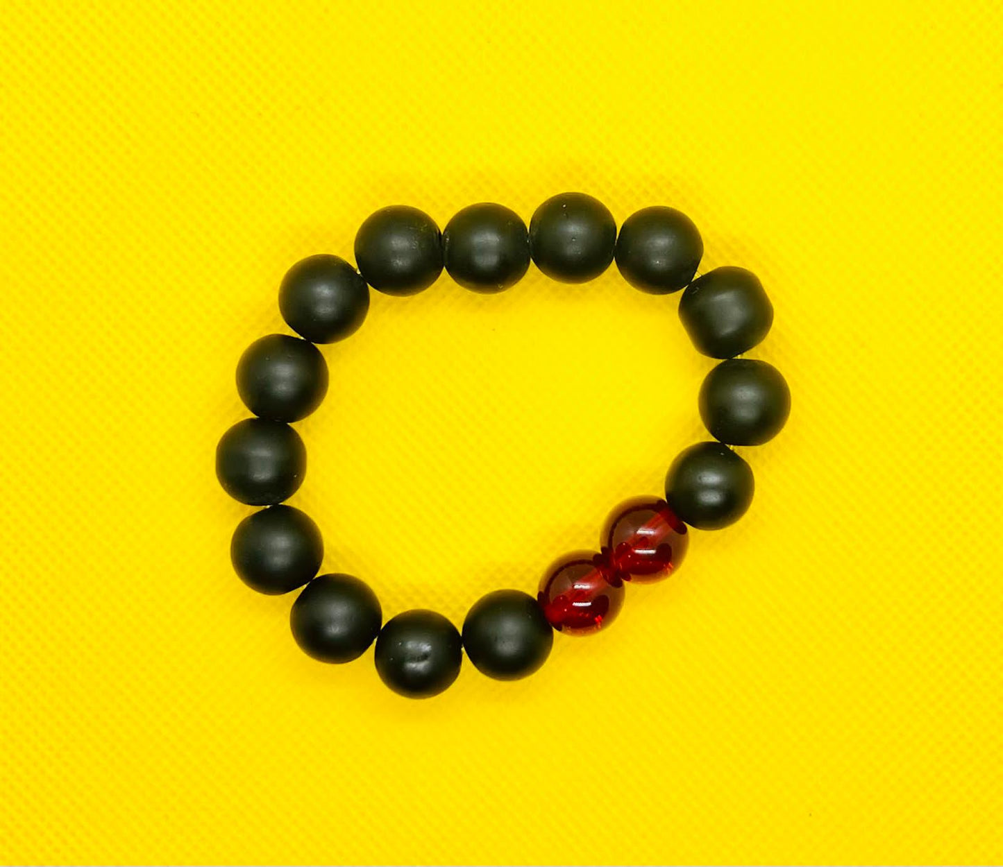 African Black Beads Bracelet