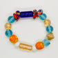 Green and Blue Beads Bracelet