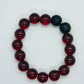 Burgundy Crystal Beads Bracelet