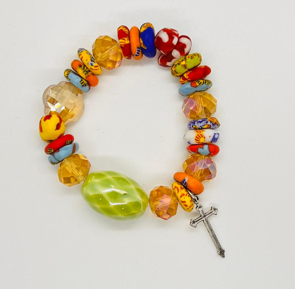 Precious Colors Crystal Beads Bracelet