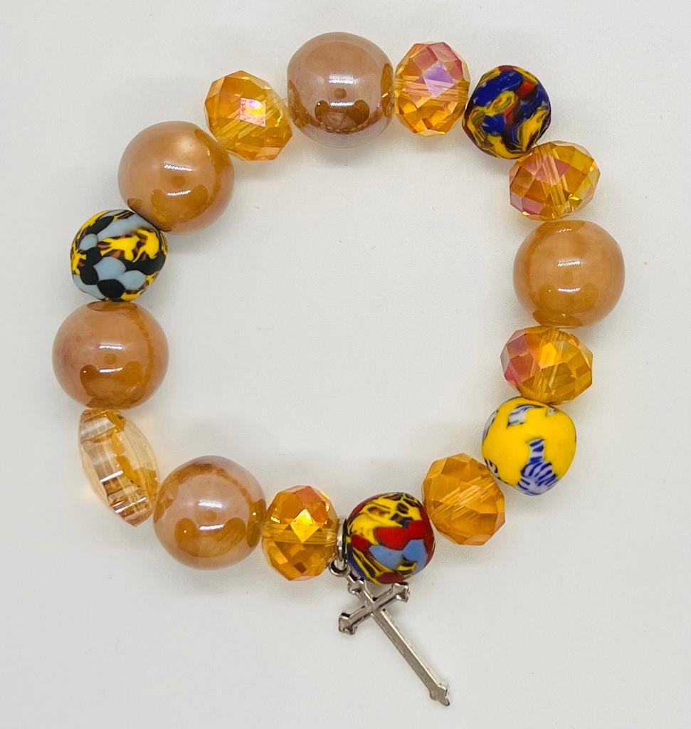 Precious Colors Crystal Beads Bracelet