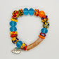 Vibrant Crystal Beads Bracelet