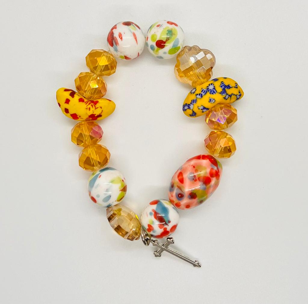 Precious Colors Crystal Beads Bracelet