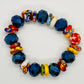 Vibrant Crystal Beads Bracelet