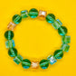 Green and Blue Beads Bracelet