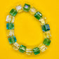 Green and Blue Beads Bracelet