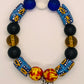 Multi-Color Africa Beads Bracelet